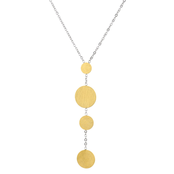 Ernstes Design, Collier, Kette, Y-Kette, Kette mit Anhänger K864